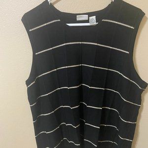 C.J.Banks Sleeveless sweater.